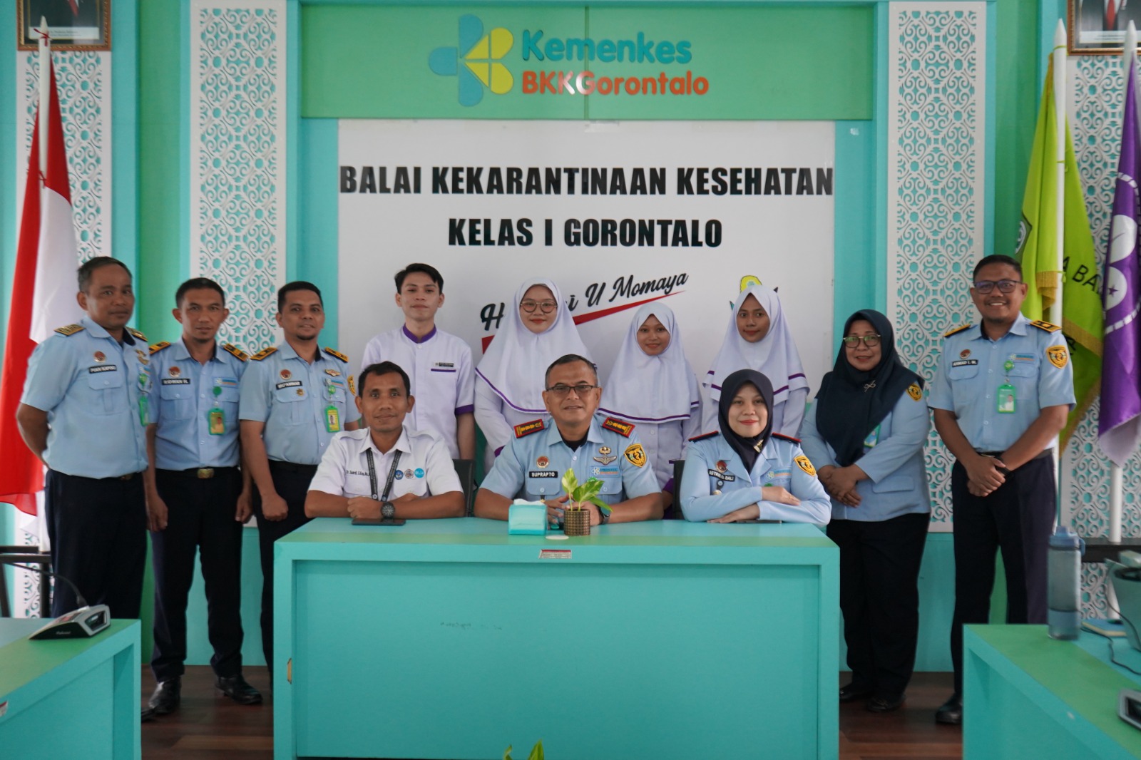 Sinergi Pendidikan dan Instansi: Mahasiswa UNG Magang di BKK Kelas I Gorontalo